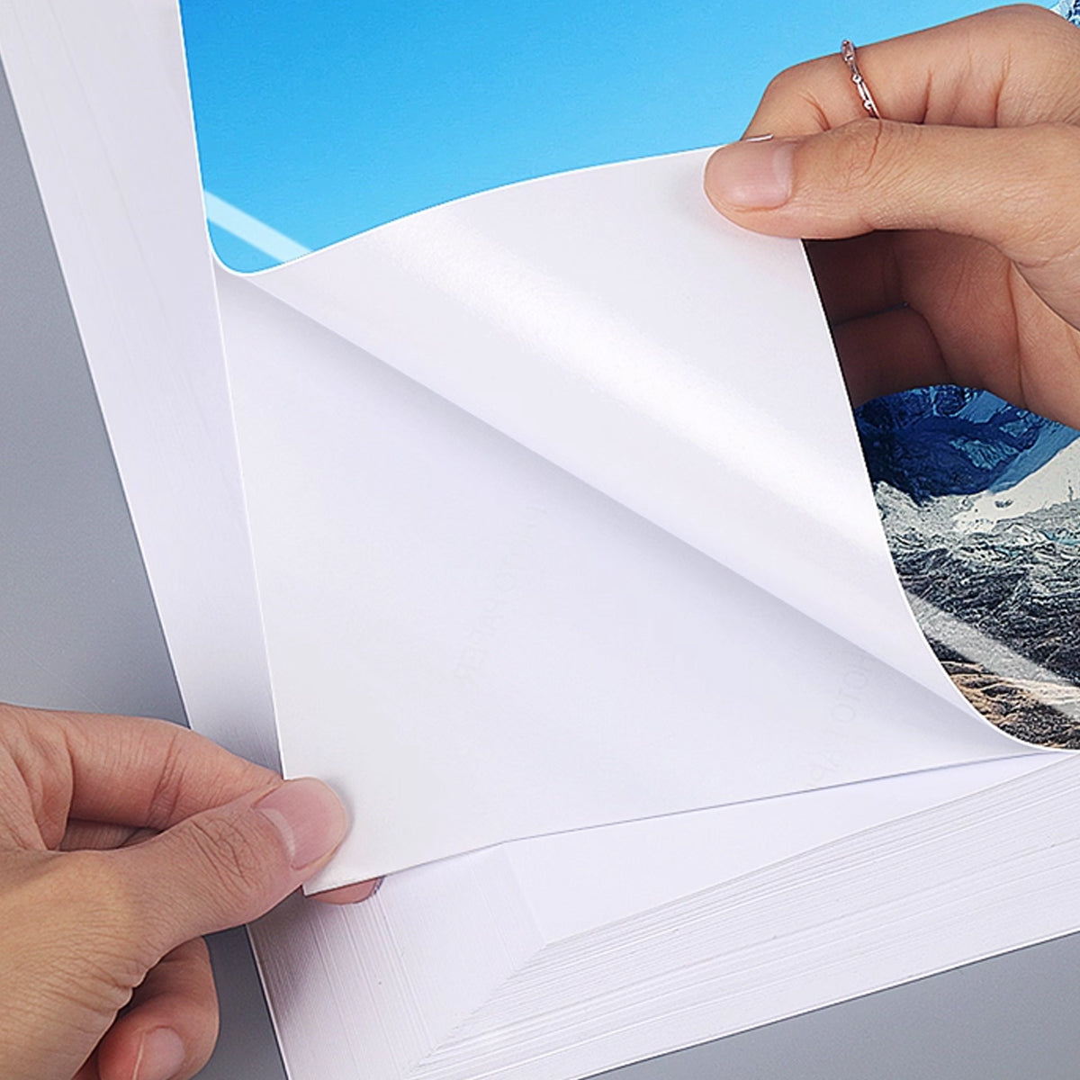 A4 Adhesive Glossy Photo Paper 150gsm 50-200 Sheets