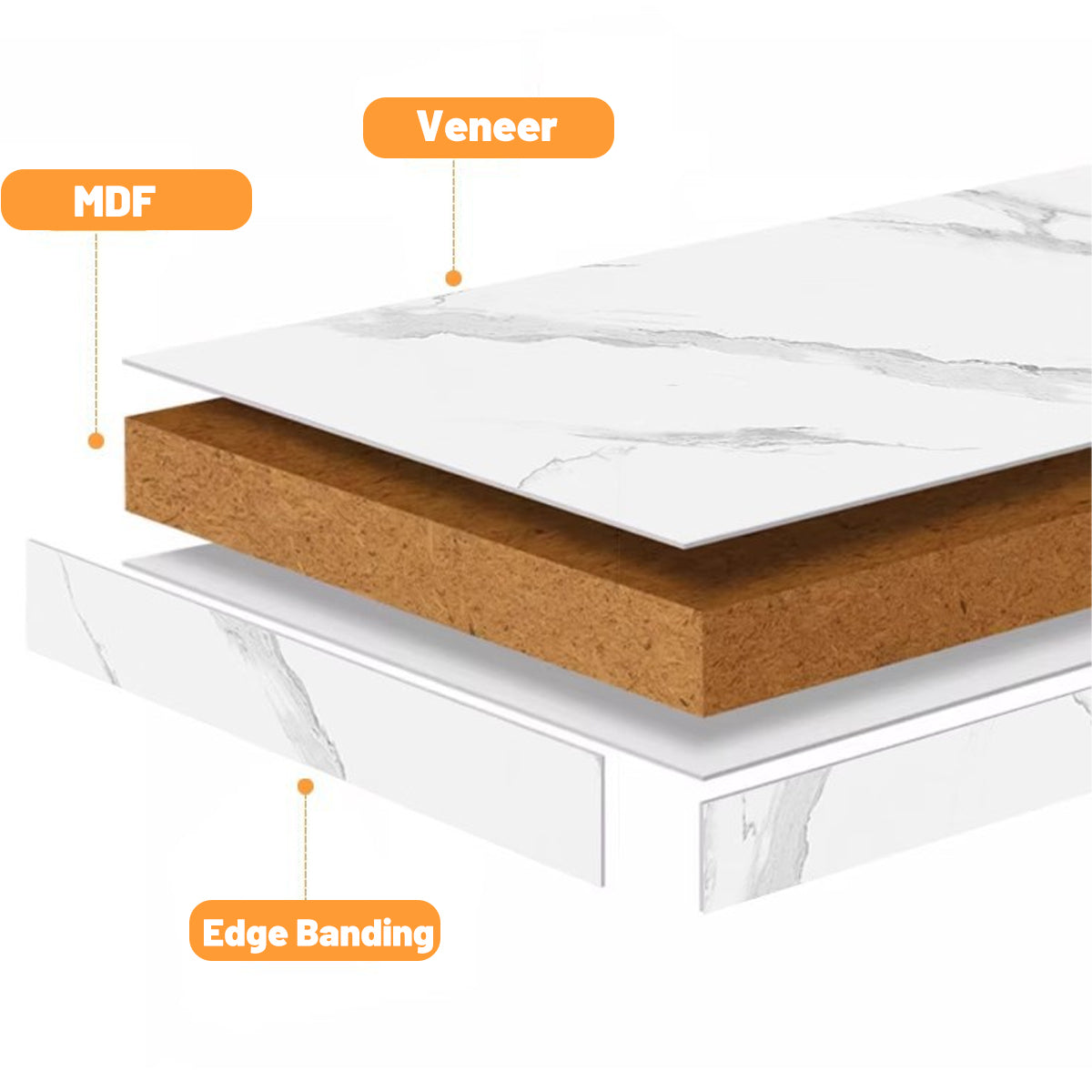 Mobile Round Side Table with Two Tier Storage