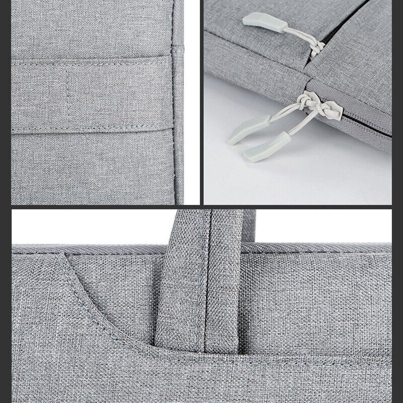 Laptop Sleeve Carry Case Waterproof Oxford Bag for Macbook Air/Pro HP 14" 15"