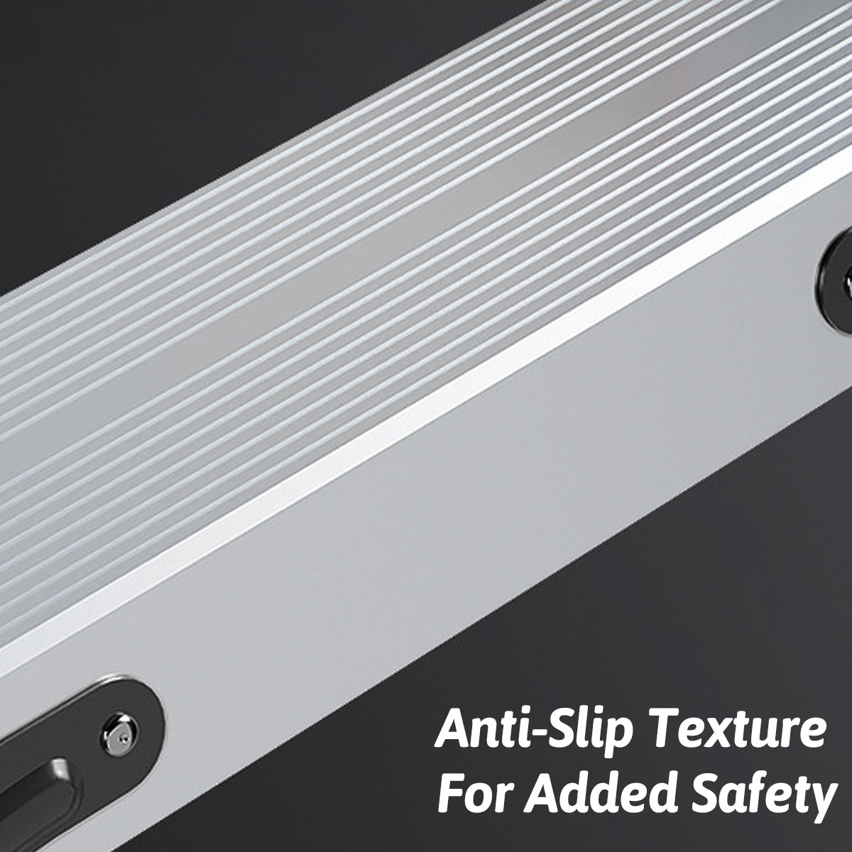 4 Step Folding Ladder Aluminum Alloy for Home and Garage Use