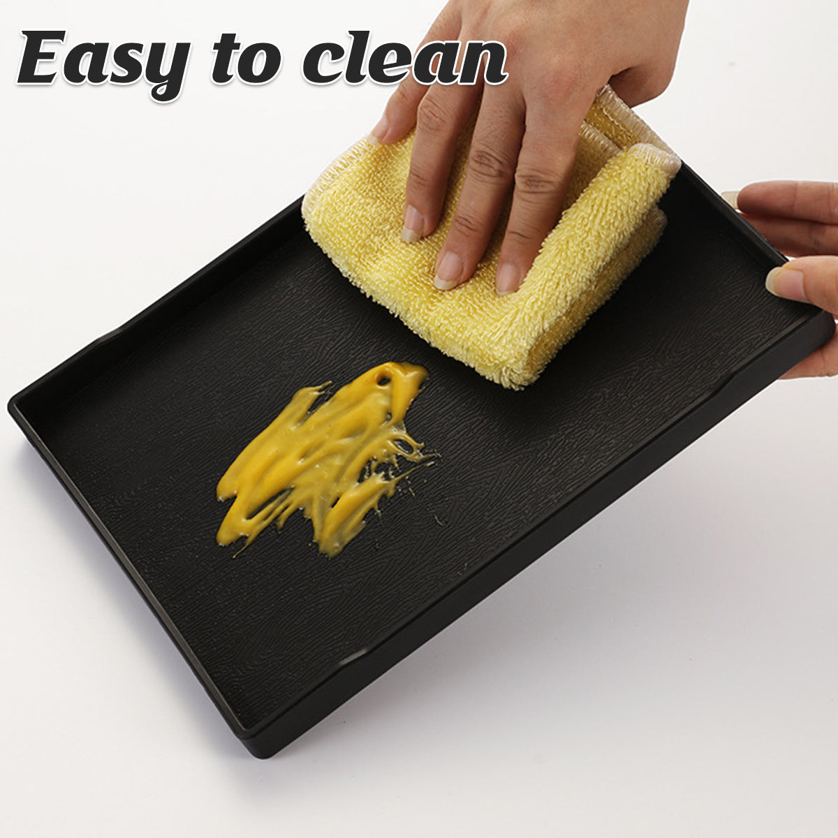 12pcs Rectangular Plastic Serving Tray Set