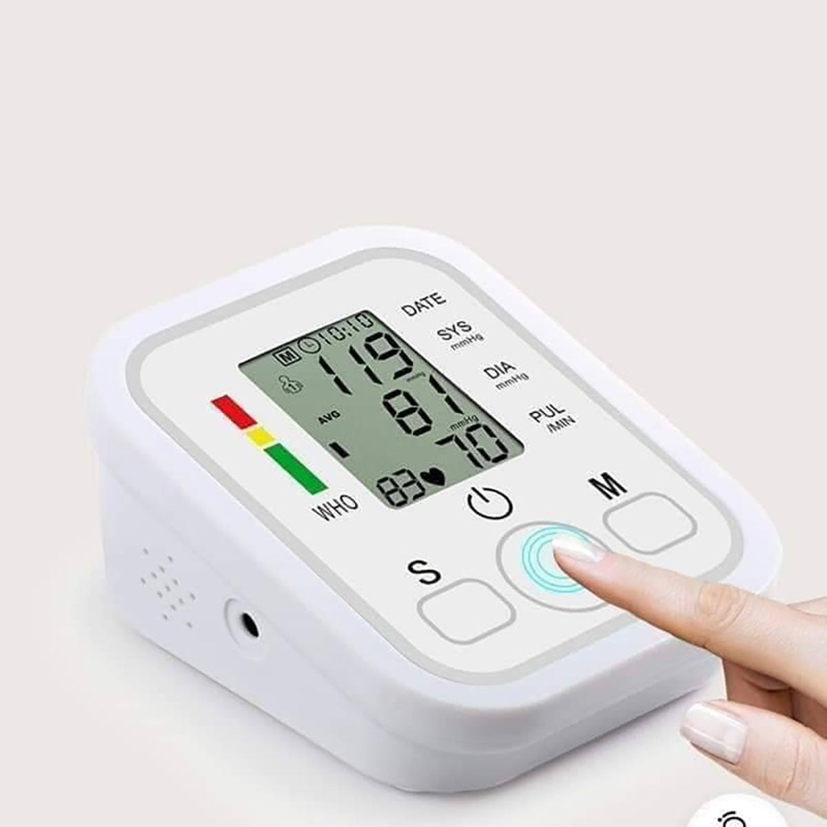 Upper Arm Blood Pressure Monitor Electronic Home