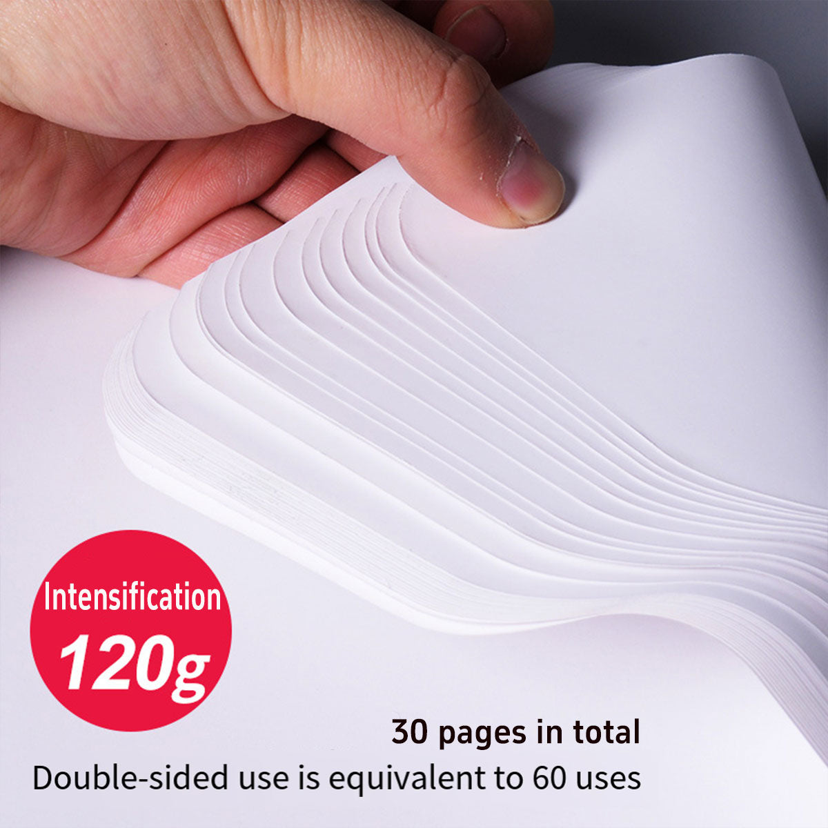 2 Pcs Double-Sided Disposable Paper Palette Sheets