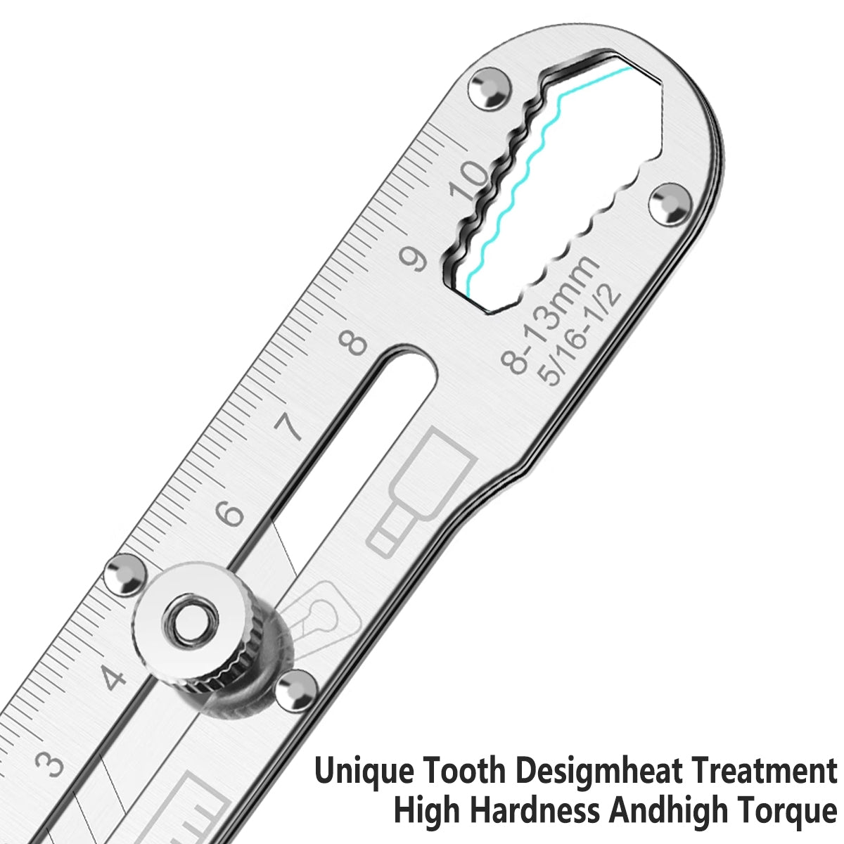 Multifunctional Stainless Steel Utility Knife Adjustable Blade Tool