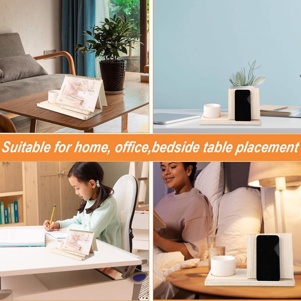 Adjustable Folding Desktop Phone and Tablet Stand Holder