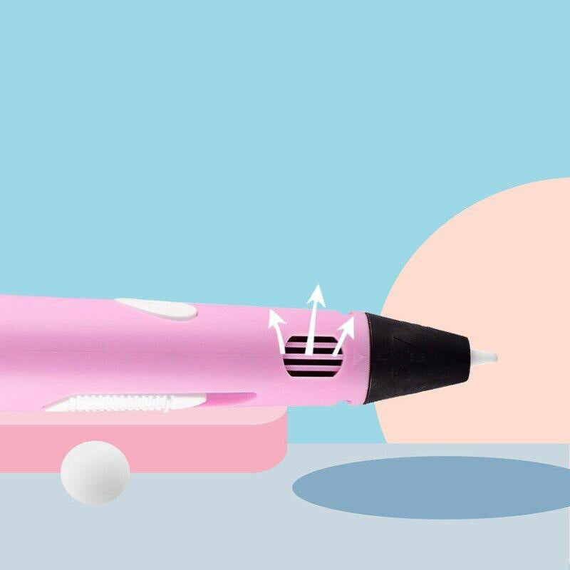 3D Printing Pen with LCD Screen USB and 3 Filaments