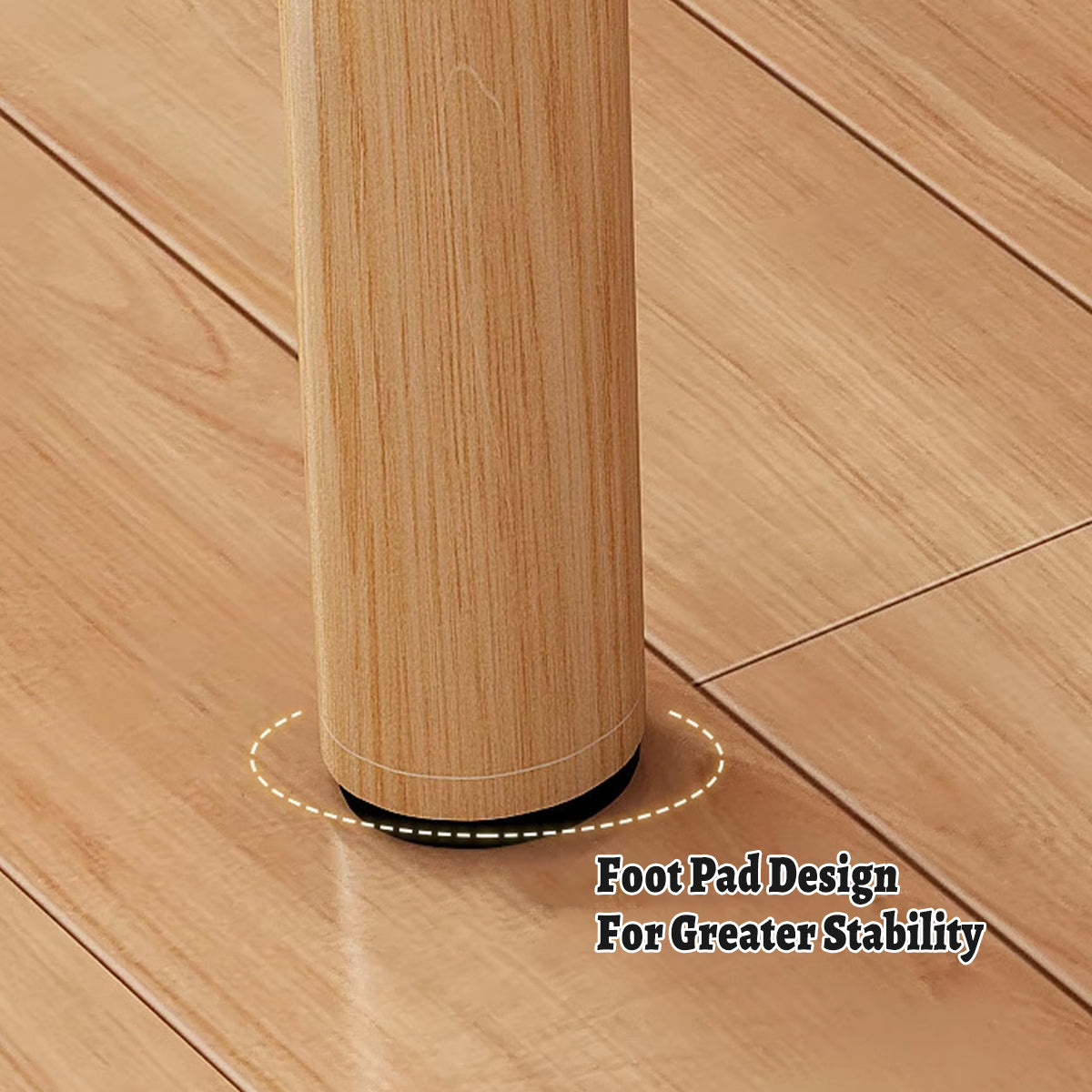 Simple Home Office Desk with Space Saving Compact Design