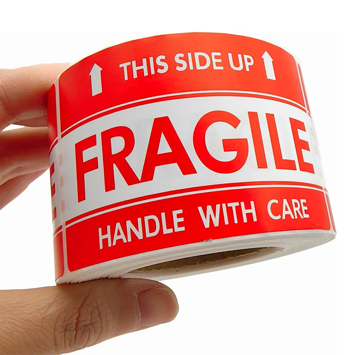 500PCS Fragile Stickers Careful Shipping Labels for Packaging Protection Roll