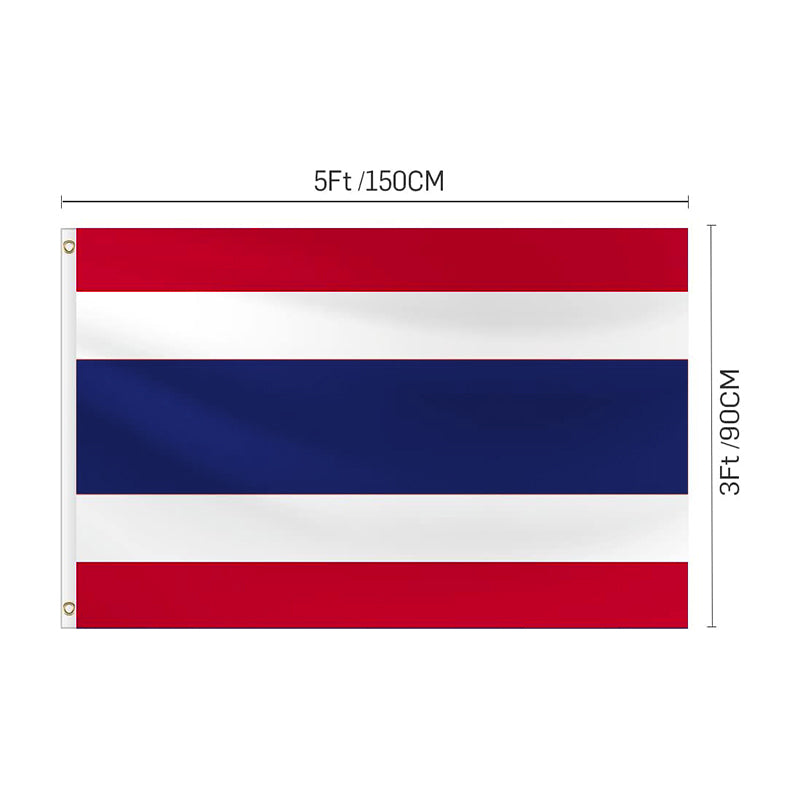 Thailand Flag 90x150cm Polyester Double-Sided