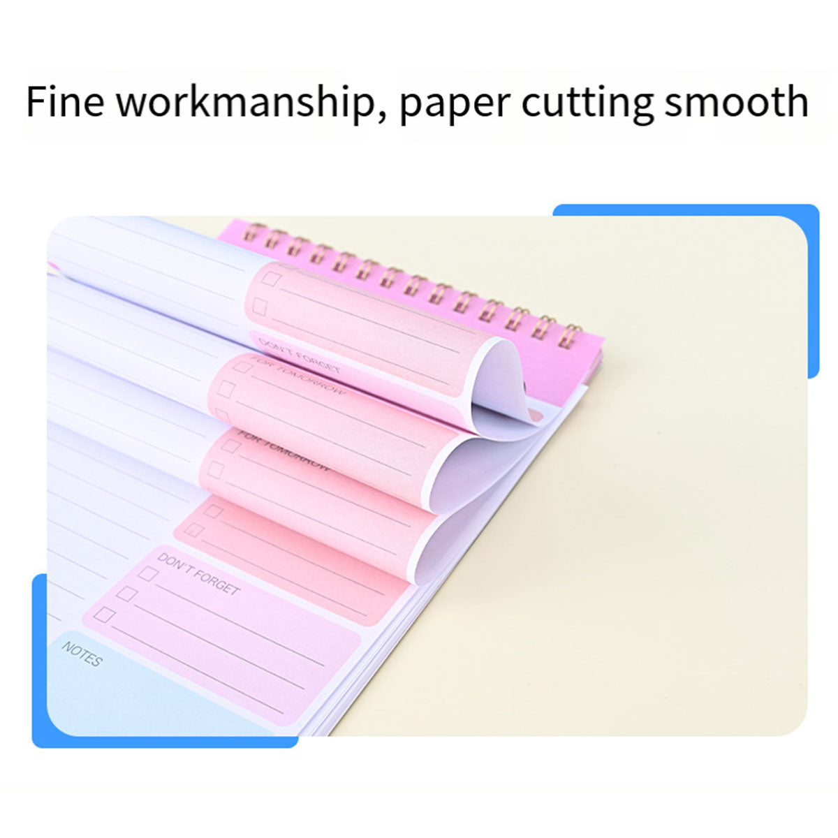 20 Pcs Spiral Week Planner Notebooks 30 Pages Pastel Colours