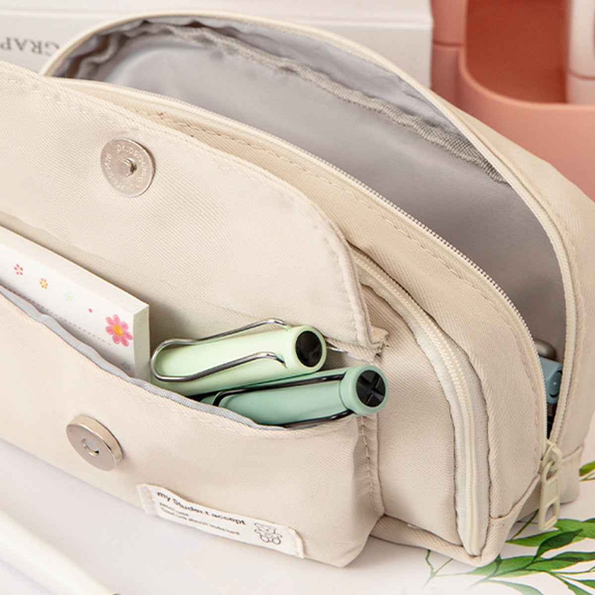 Pencil Case Large Capacity Layered Storage 6 Colours