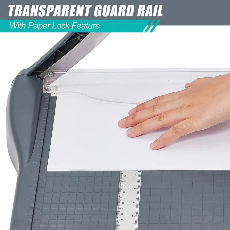 A4 Paper Cutter 12x12 Cutting Surface with 65Mn Blade