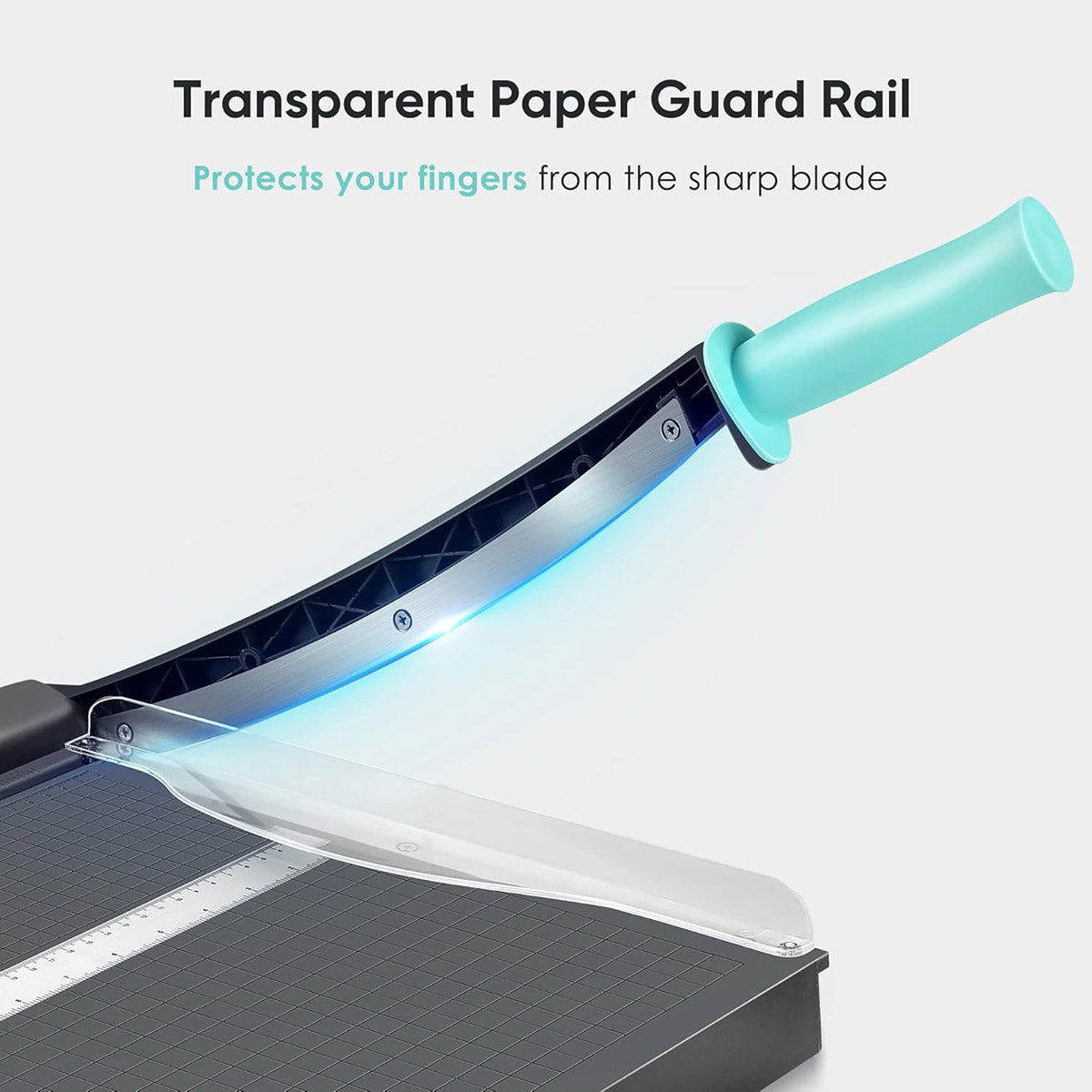 A4 Paper Cutter 12x12 Cutting Surface with 65Mn Blade