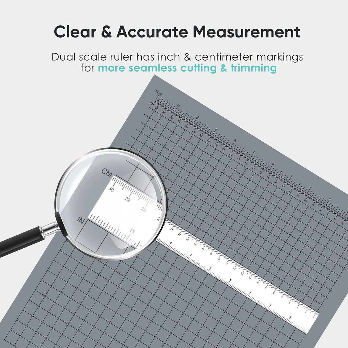 A4 Paper Cutter 12x12 Cutting Surface with 65Mn Blade