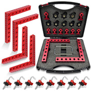 12 Pcs Woodworking Square Set Aluminum Alloy Precision Tool