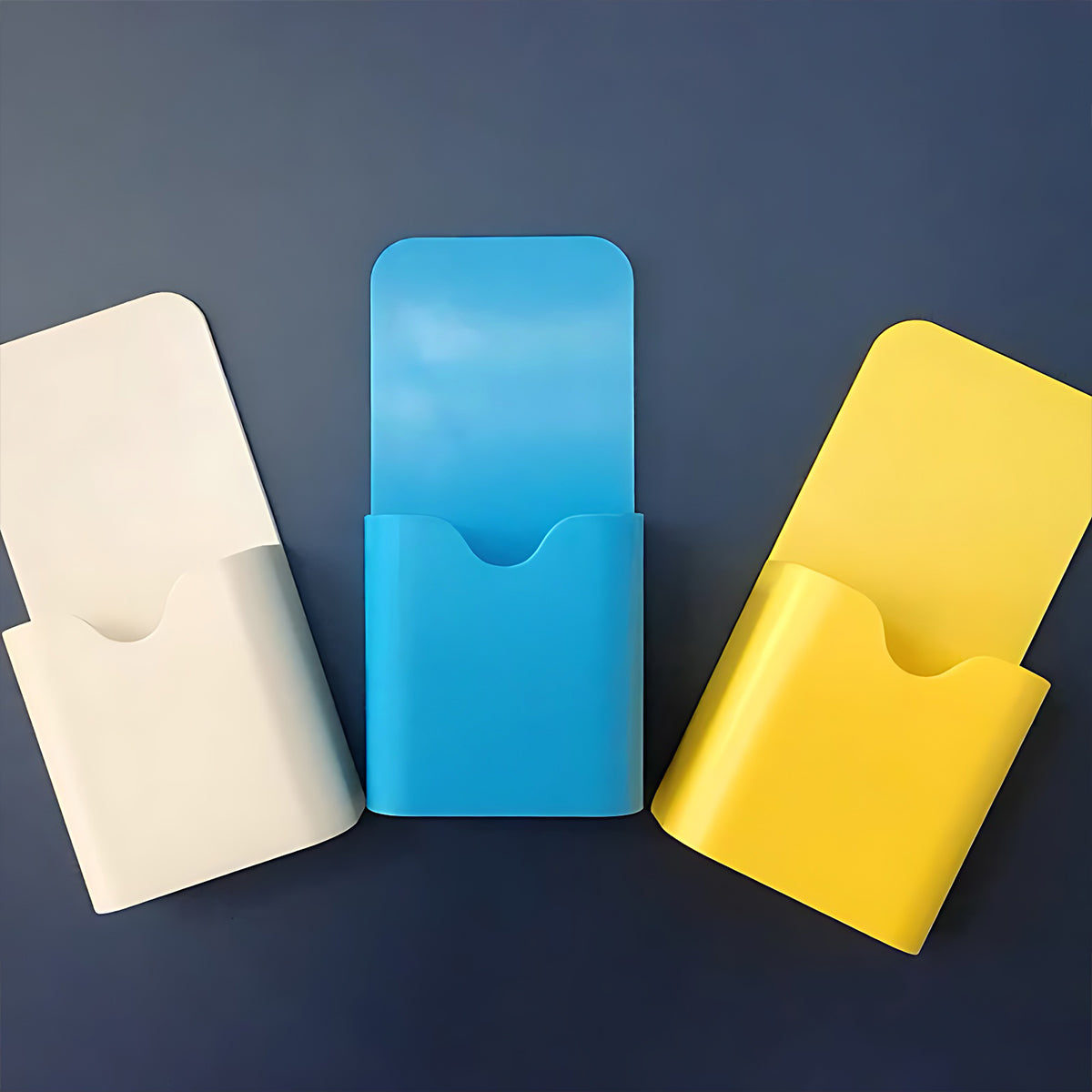 Magnetic Pen Holder Box Plastic Marker Organizer for Whiteboard or Fridge