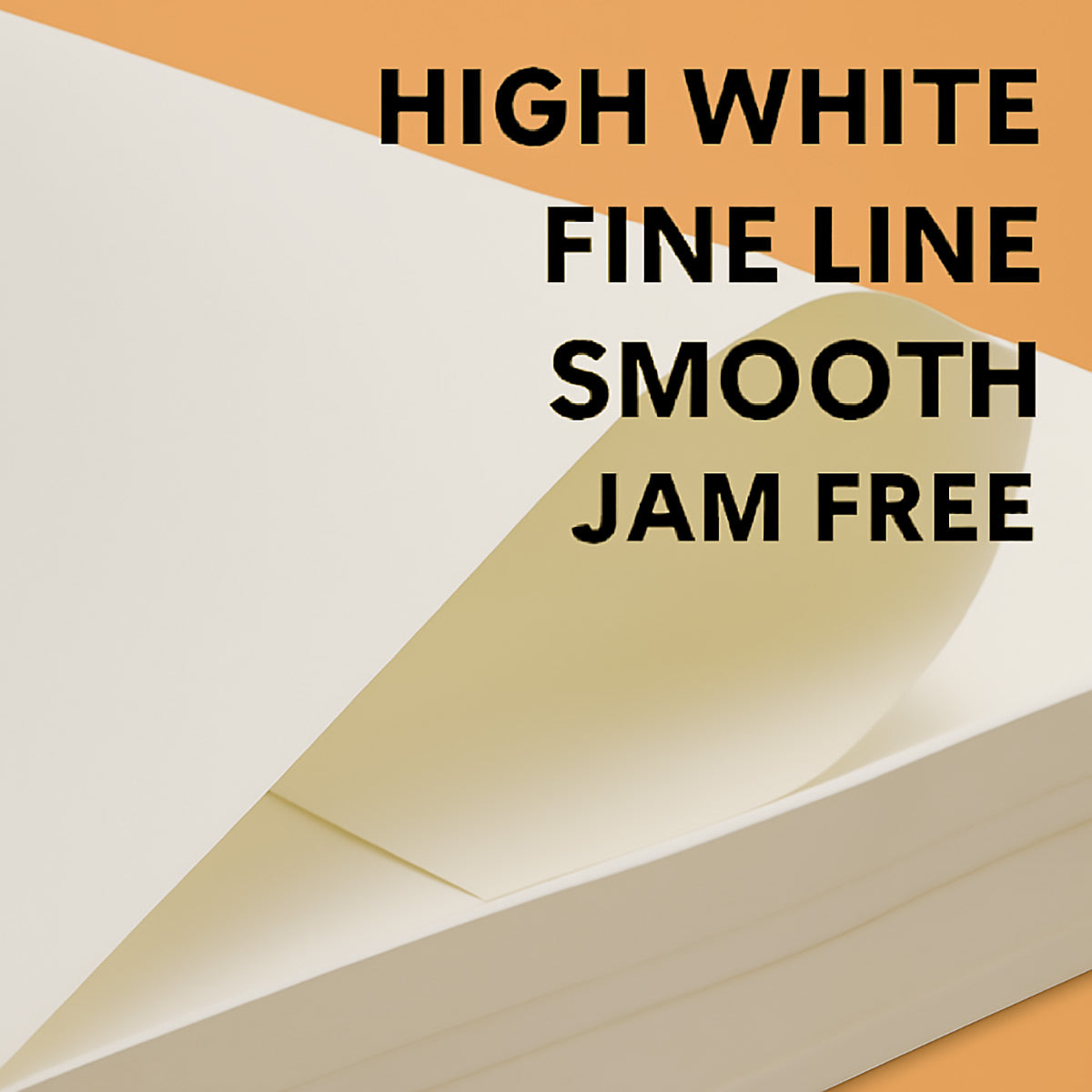 1000 Sheets A4 Glazed Printing Paper 80/100gsm Beige Smooth Durable