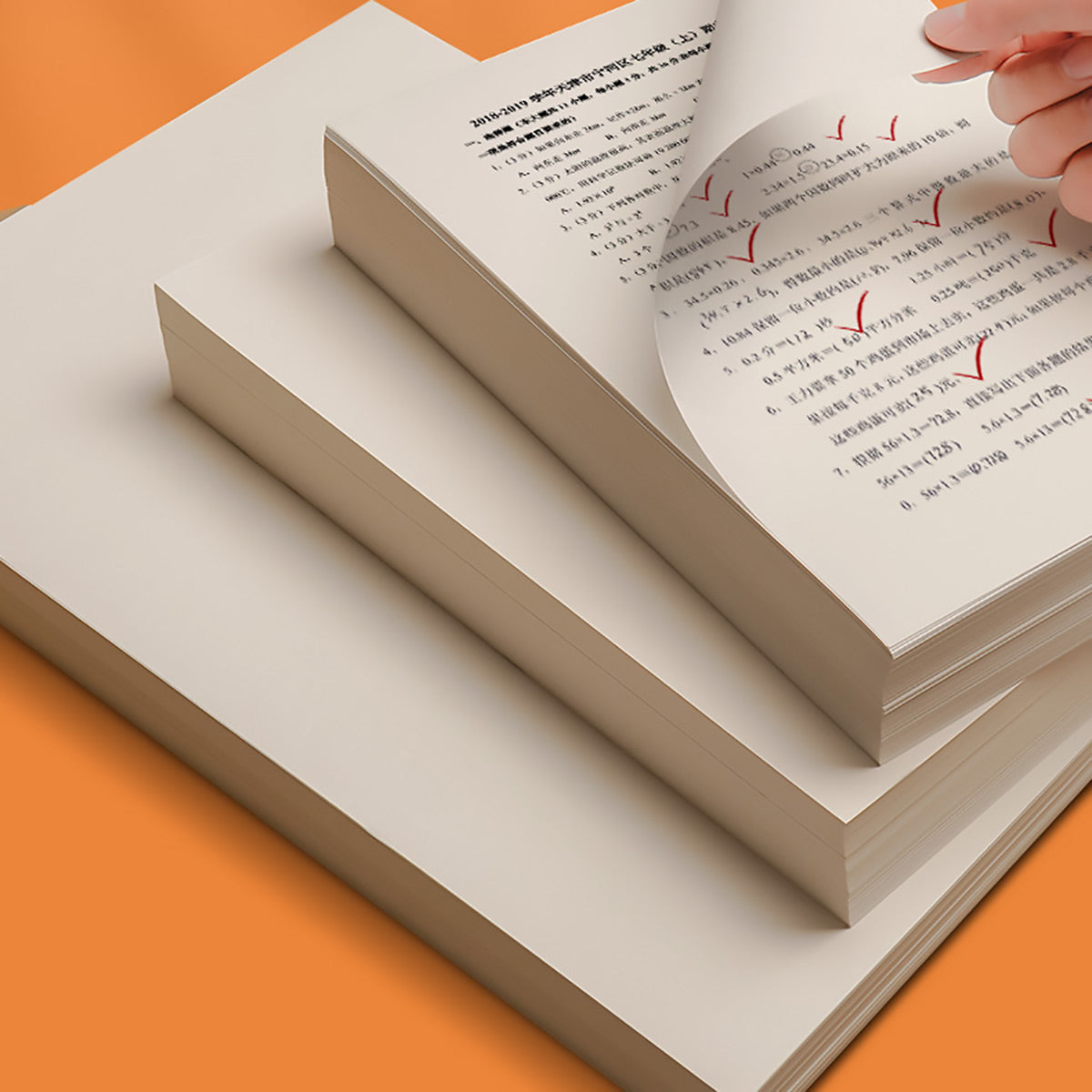 1000 Sheets A4 Glazed Printing Paper 80/100gsm Beige Smooth Durable