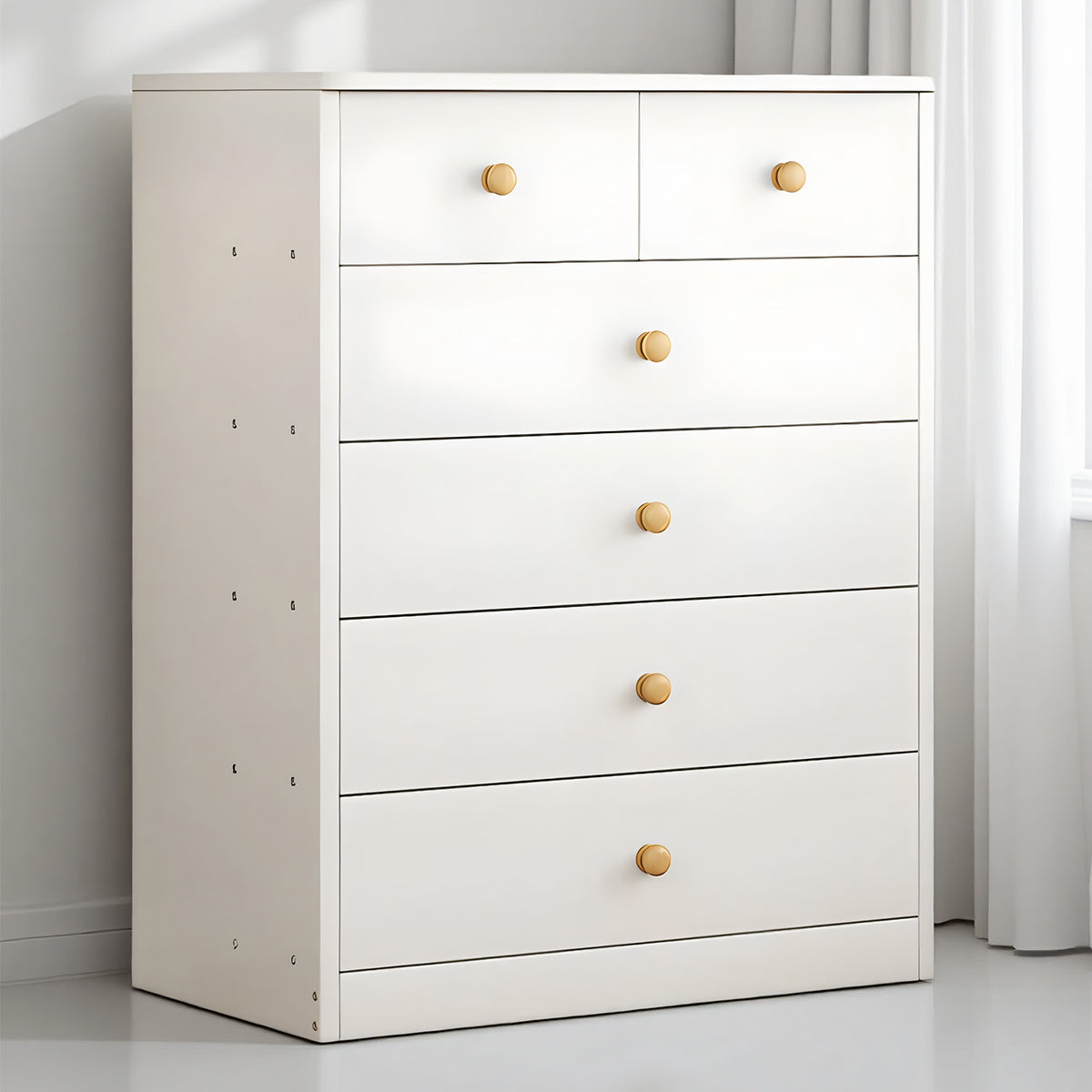 Multi-Layer Storage Cabinet with Drawers Space Saving