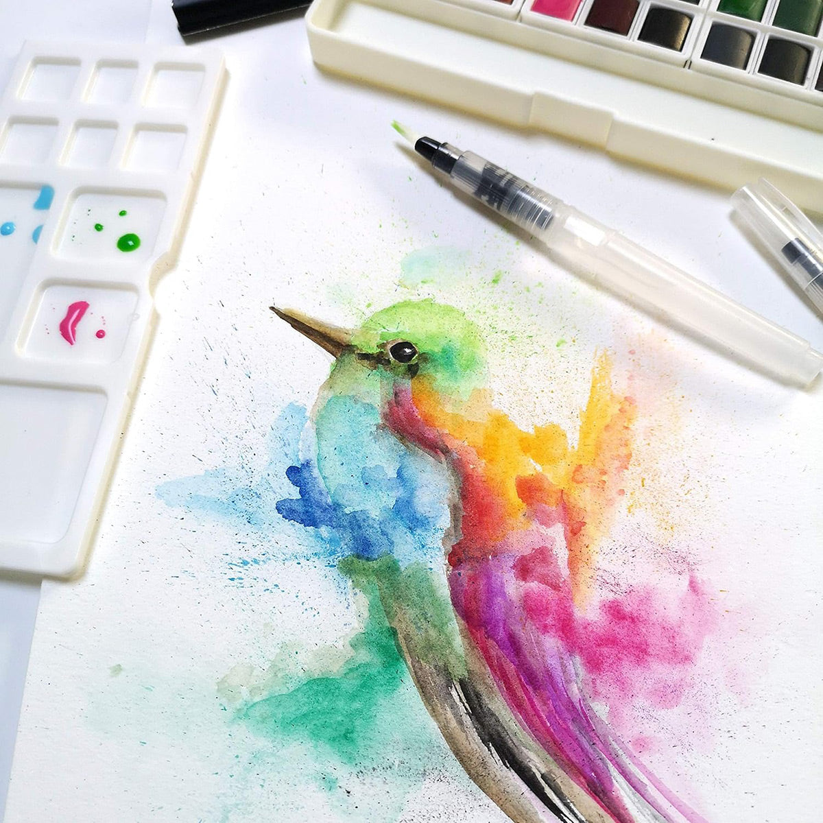 Watercolour Paper 300gsm Thickened Wood Pulp Pads A3 4K 8K 16K