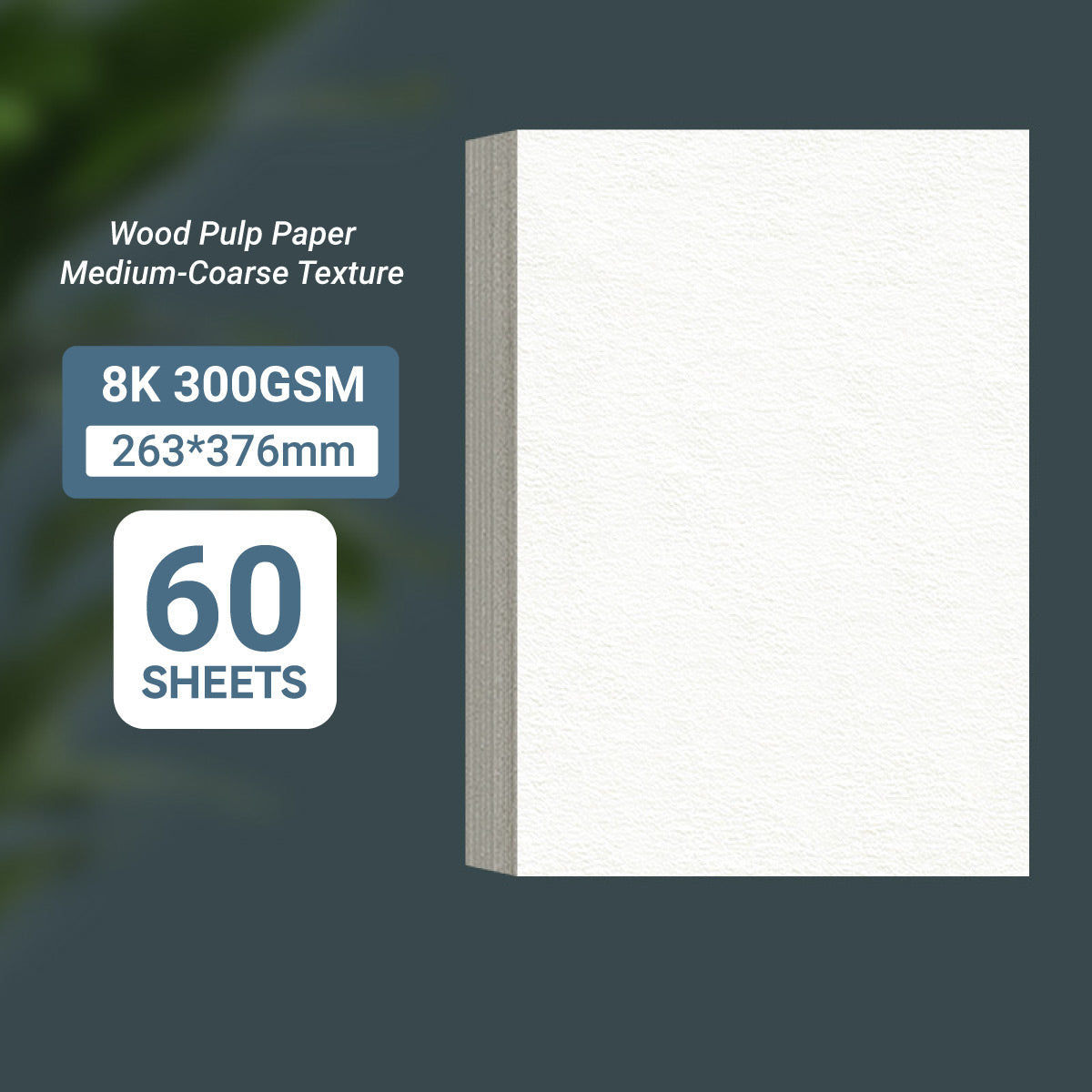 Watercolour Paper 300gsm Thickened Wood Pulp Pads A3 4K 8K 16K