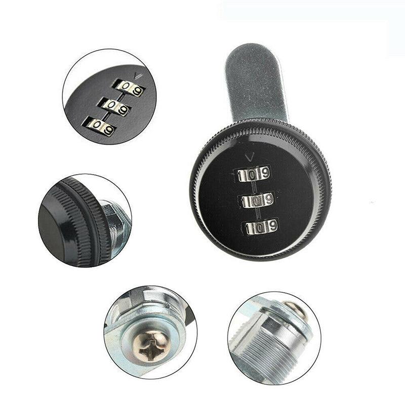 Digital Combination Cam Lock for Cabinet Drawer Security