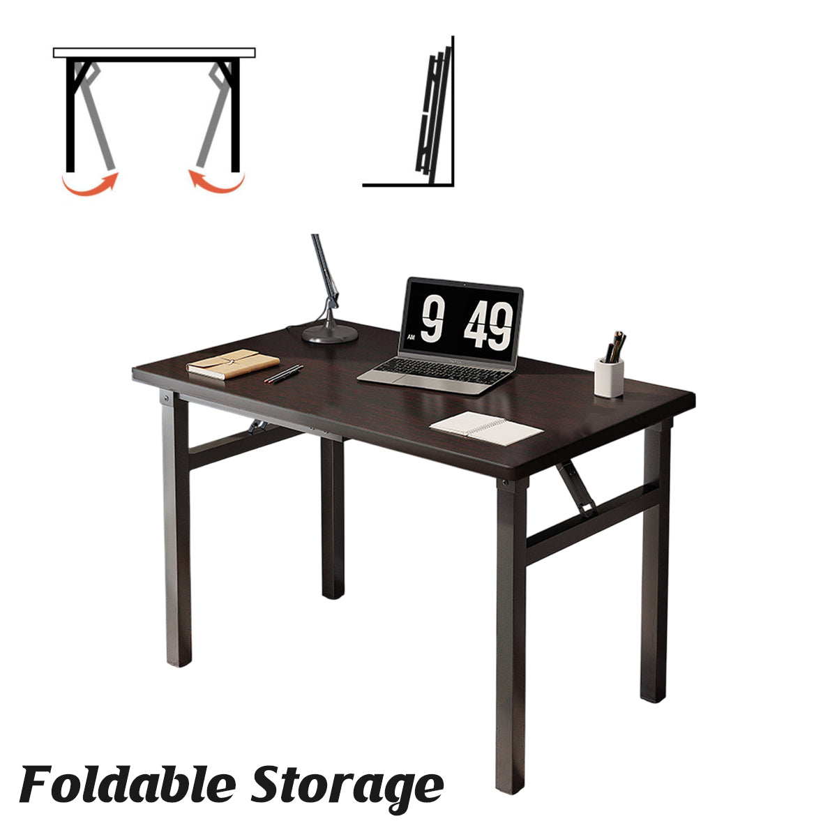 Rectangular Folding Table for Office and Home Study