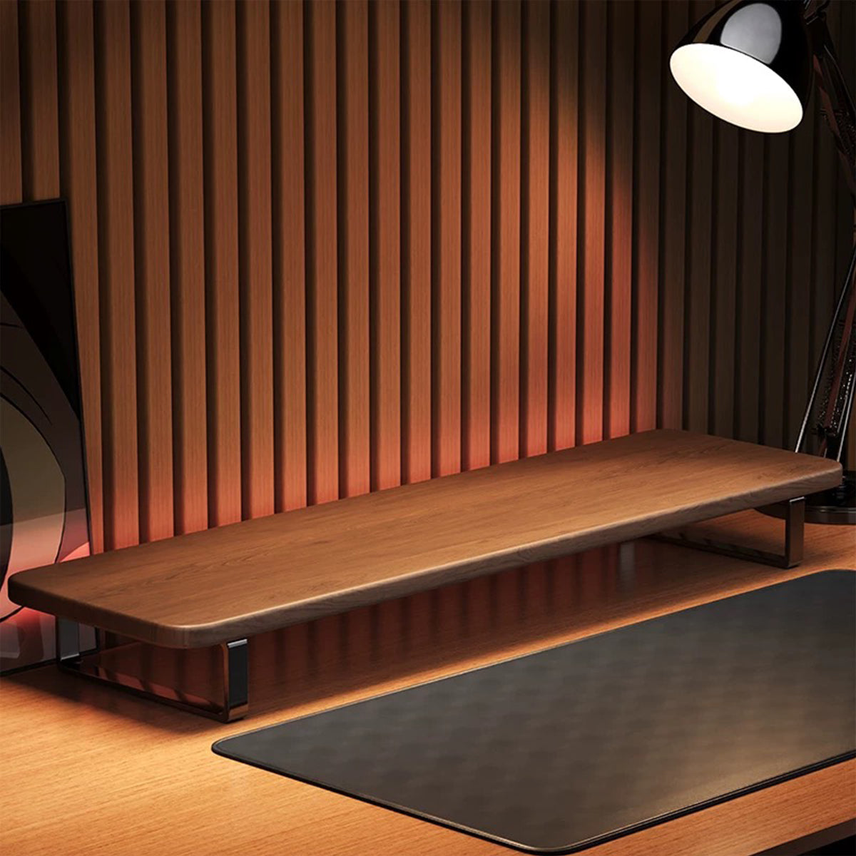 Desktop Monitor Riser Storage Stand Sturdy Easy to Install