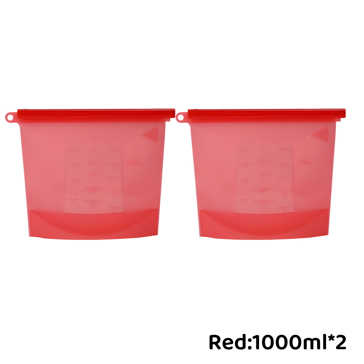 Reusable Silicone Food Storage Bags Vacuum Seal