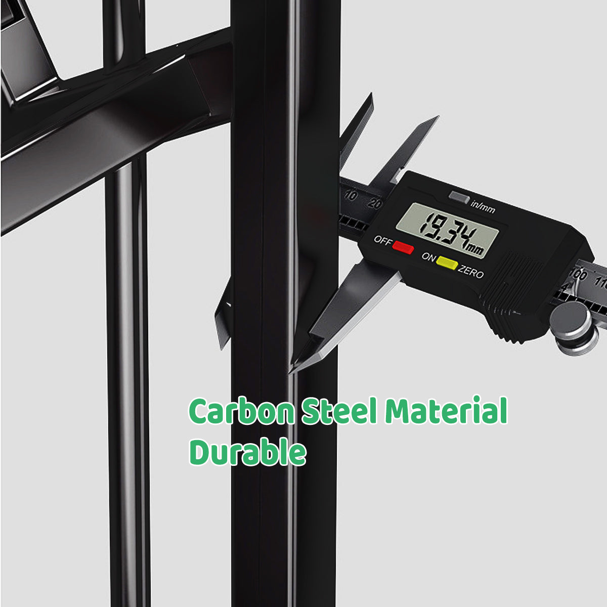 3-Tier Steel Storage Rack Bookshelf Rolling Mobile Home Organizer