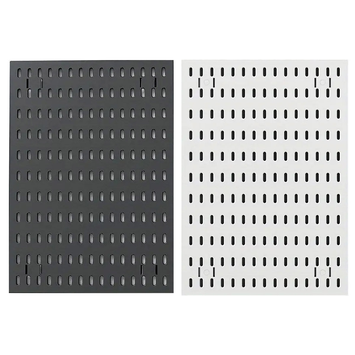 Clip-On Vertical Hole Board Desktop Organizer with Hooks