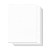 100 Pcs A4 White Card Sheets 200gsm Smooth Wood Pulp