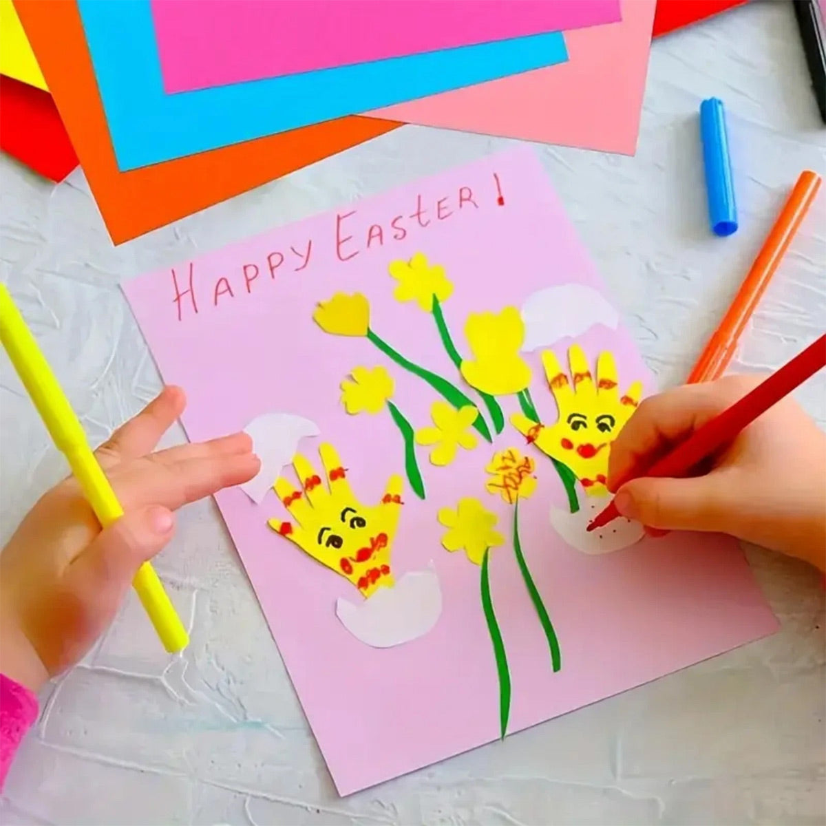 A4 Multi Coloured Card Stock Paper 230gsm for Craft Projects