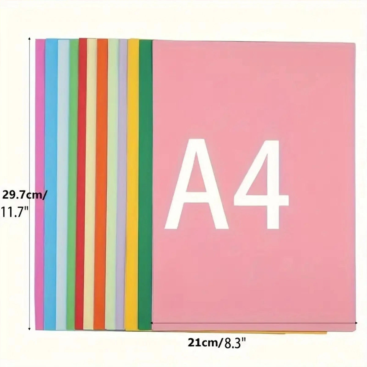 A4 Multi Coloured Card Stock Paper 230gsm for Craft Projects