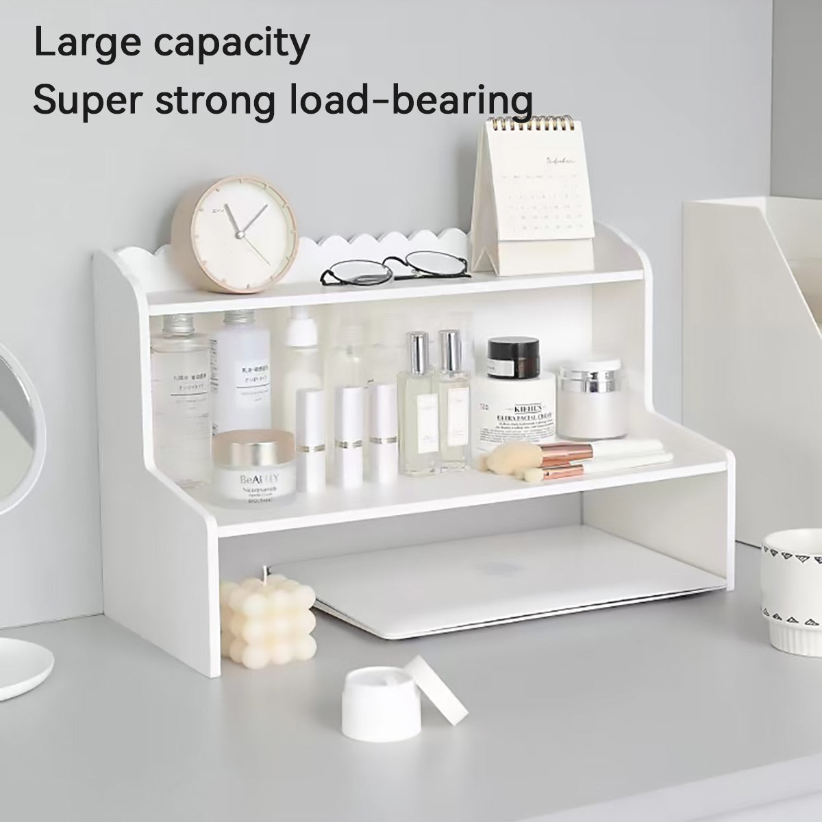Multi Layer Desktop Organizer with Drawer for Stationery