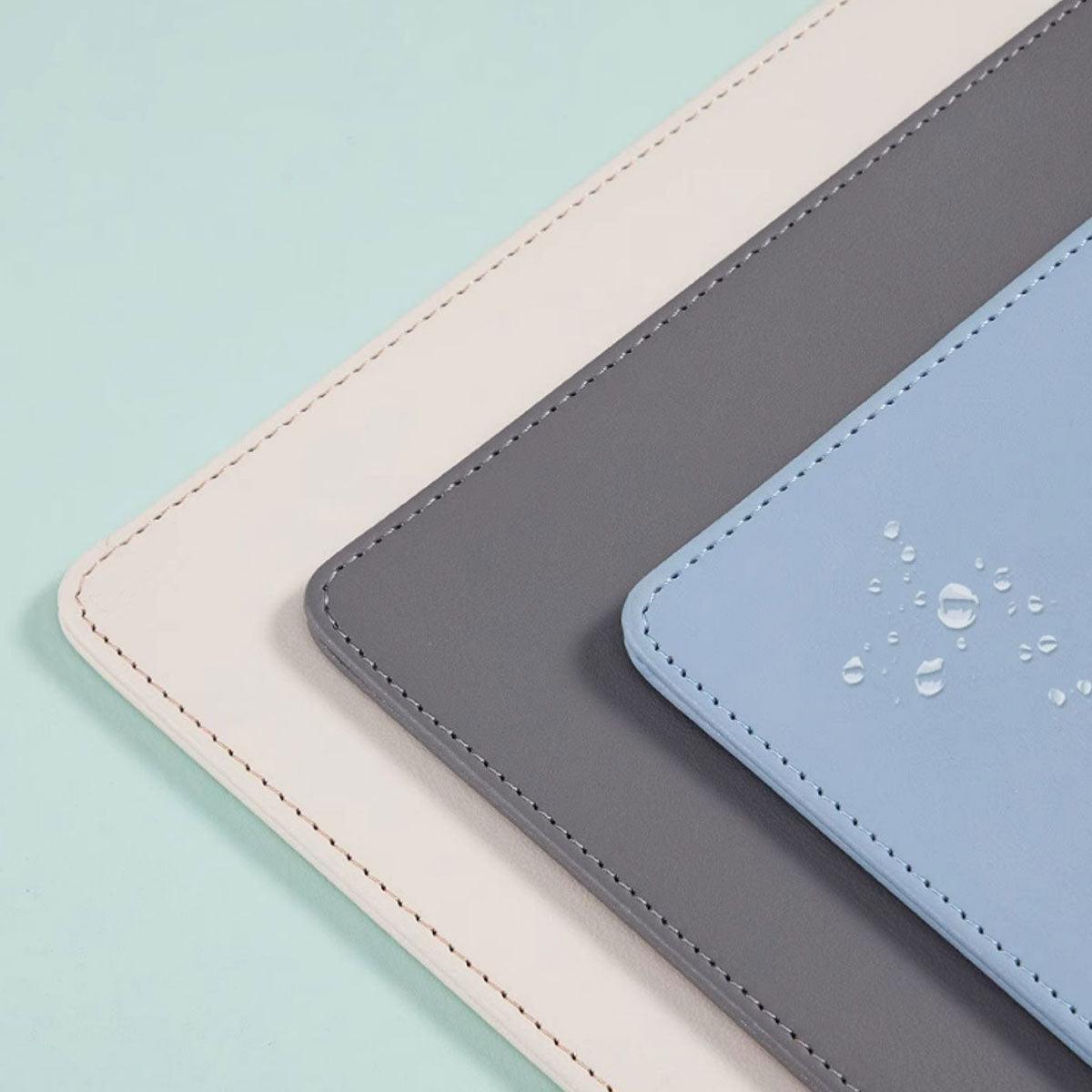2 Pcs Conference File Holder Leather Board Clips