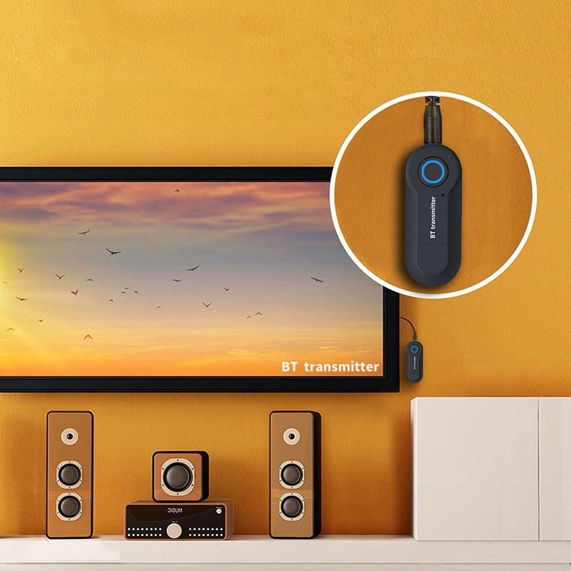 Bluetooth 5.0 Audio Transmitter with 3.5mm Jack