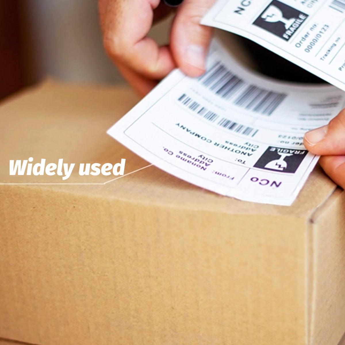 10000 Sheets Thermal Paper Foldable Labels Multipurpose Self Adhesive Set