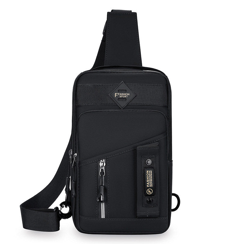 Men's Multifunctional Crossbody Messenger Bag