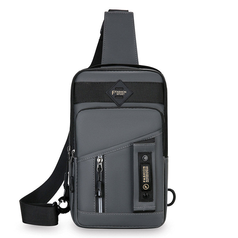 Men's Multifunctional Crossbody Messenger Bag