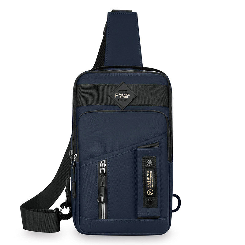Men's Multifunctional Crossbody Messenger Bag