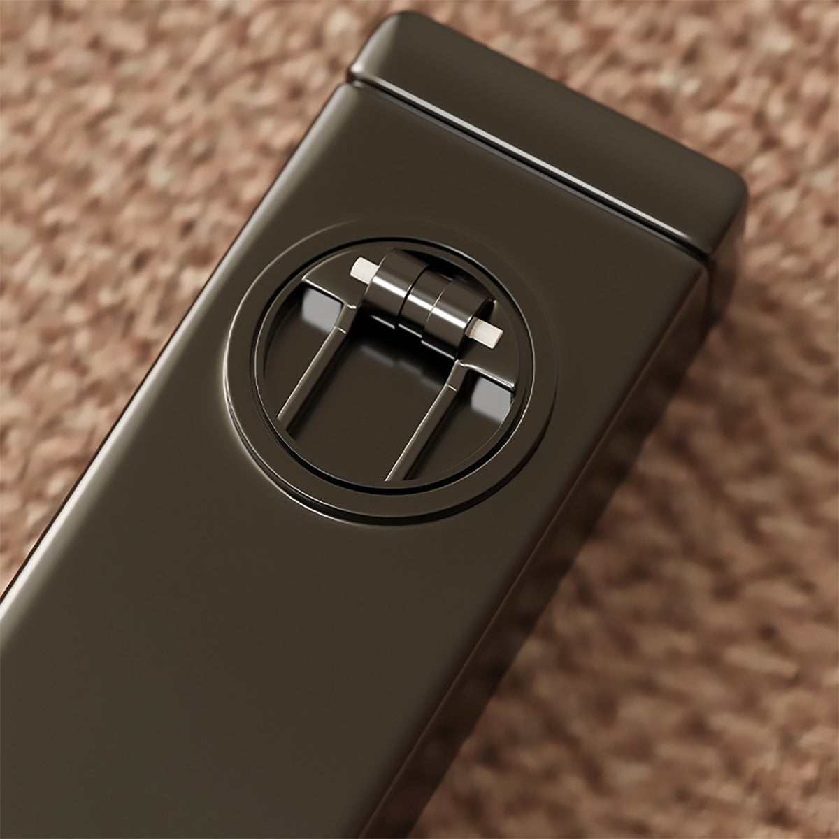 Rolling Bedside Table with Adjustable Height and Foldable Design