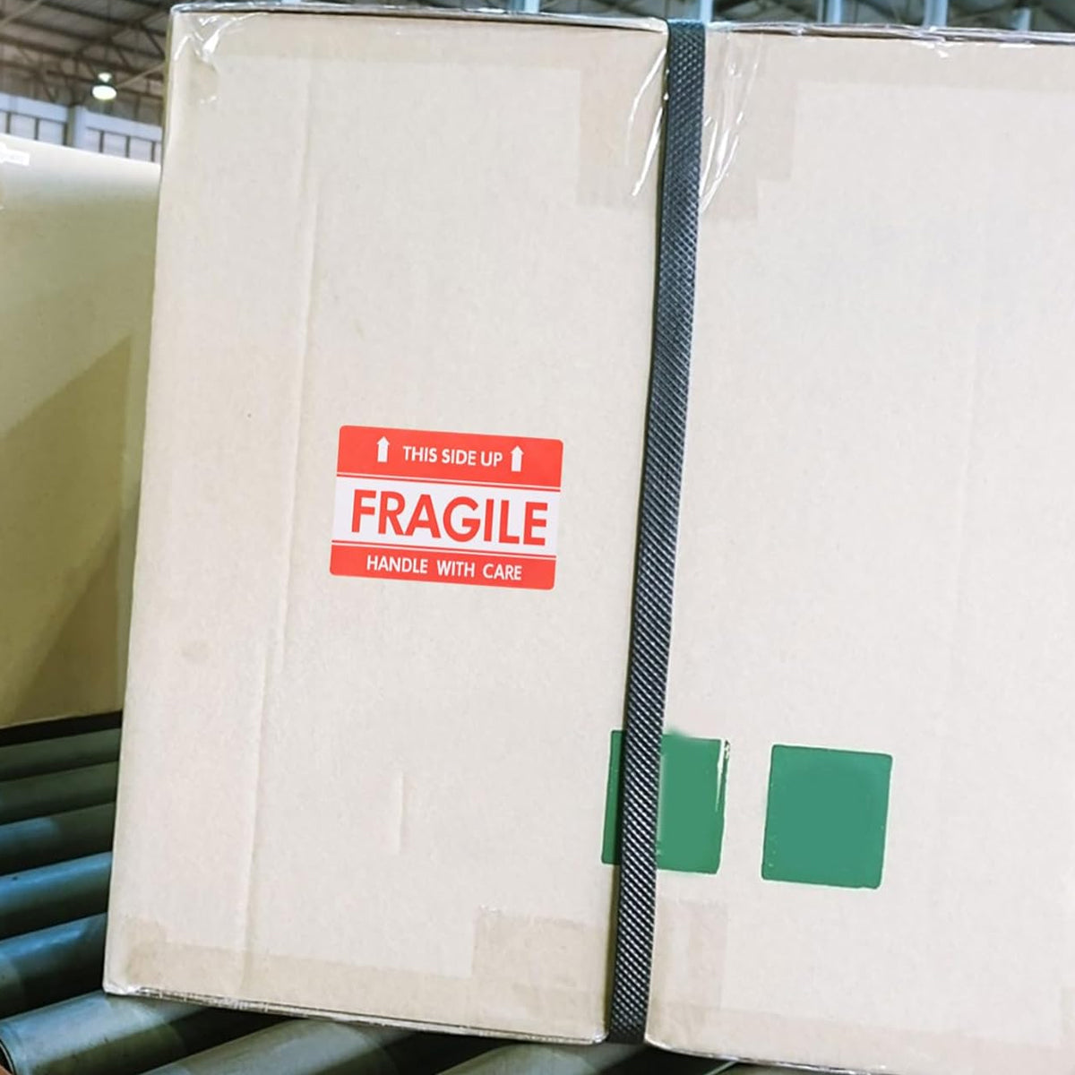 500PCS Fragile Stickers Careful Shipping Labels for Packaging Protection Roll