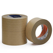 36 Rolls Kraft Paper Tape with Thread 48mm x 50m Self Adhesive