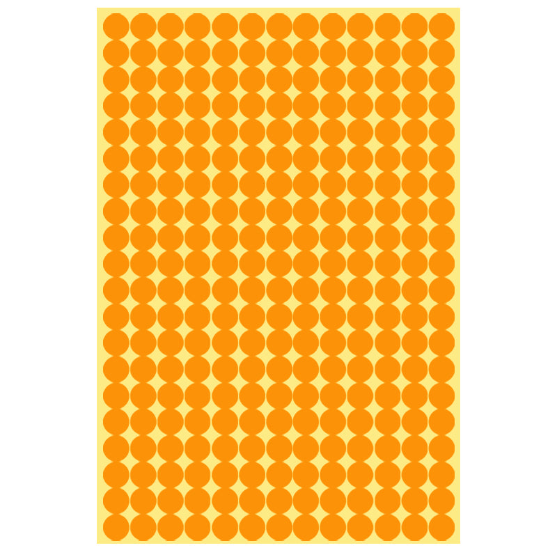 8mm Round Sticker Dots Adhesive Labels 1/5/15 Sheets