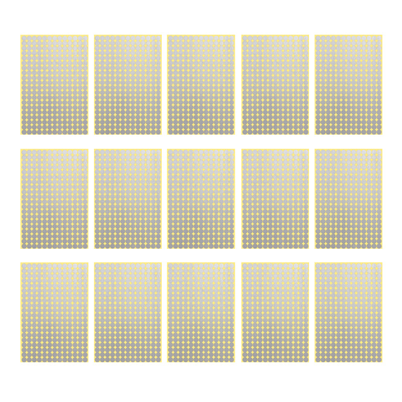 8mm Round Sticker Dots Adhesive Labels 1/5/15 Sheets