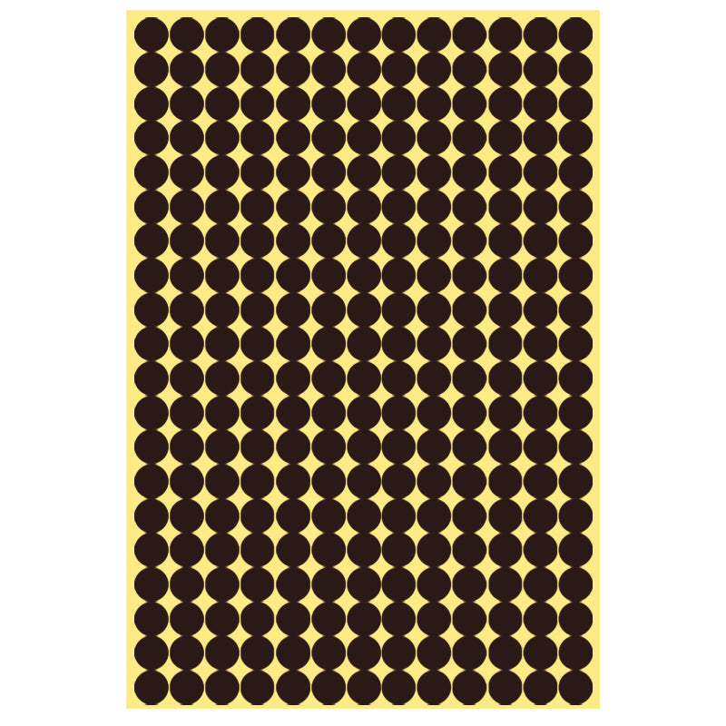 8mm Round Sticker Dots Adhesive Labels 1/5/15 Sheets