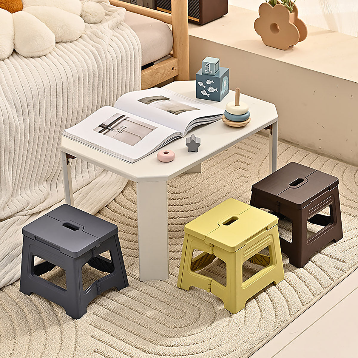 Portable Adjustable Folding Stool for Outdoor Fishing