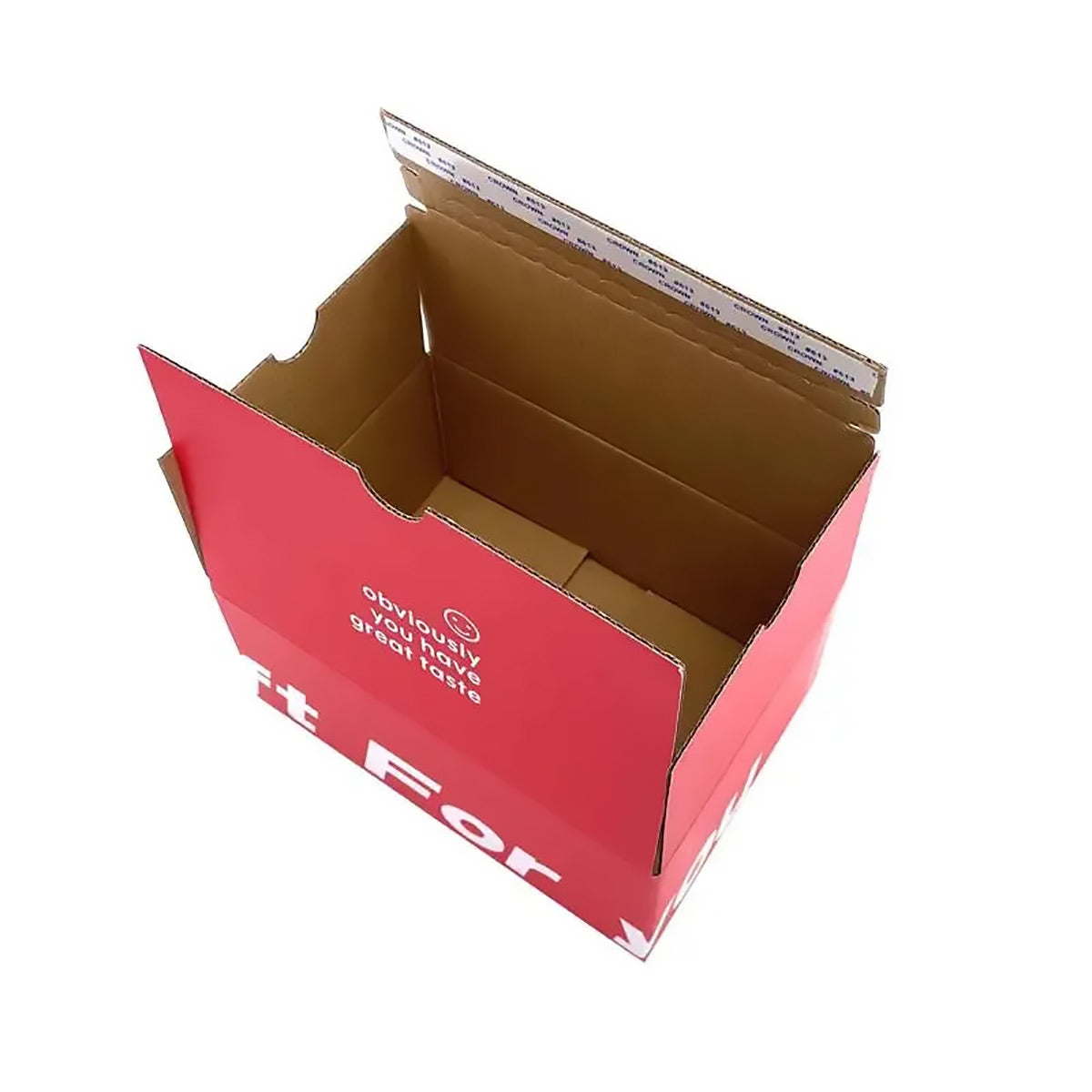 10 Pcs Corrugated Cardboard Boxes with Zipper Closure