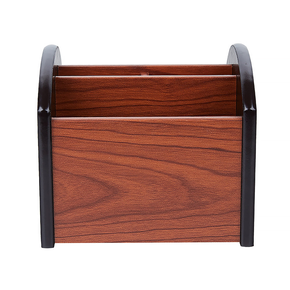 360° Rotating Wooden Desktop Storage Box
